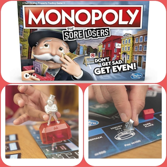 Hasbro Other - Monopoly For Sore Losers